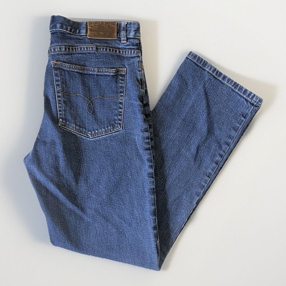Lauren Jeans Co Ralph Lauren Women Blue Denim Straight Leg Jeans Size 10